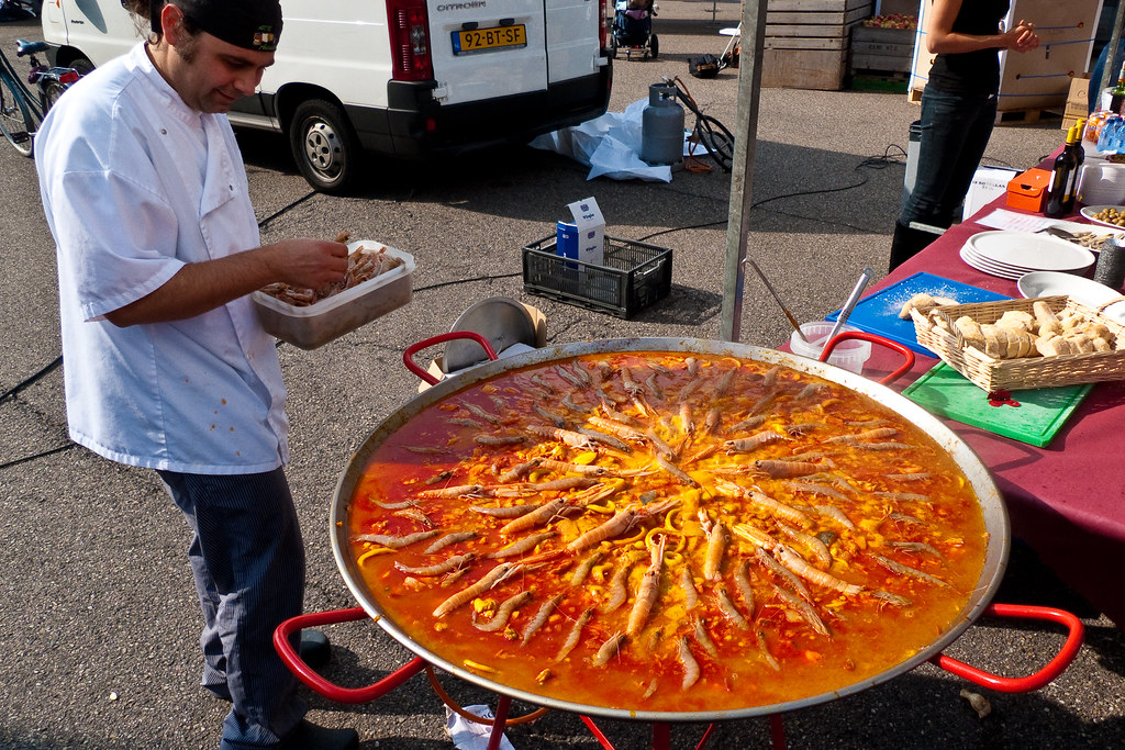 Paella, part 2 Made by La Venta in Amsterdam. Geblogd in w… Flickr