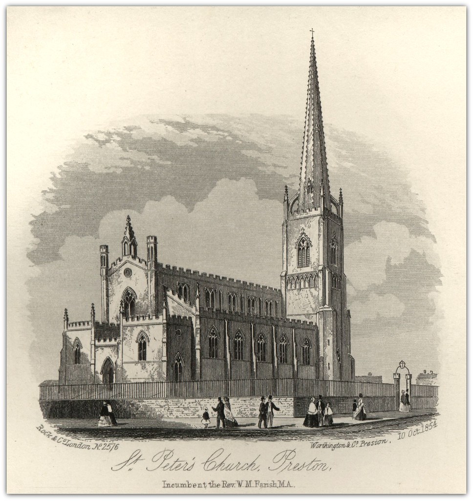 St. Peter's Church, Preston Image taken from the History o… Flickr