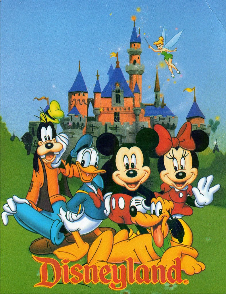 Disneyland postcard a photo on Flickriver
