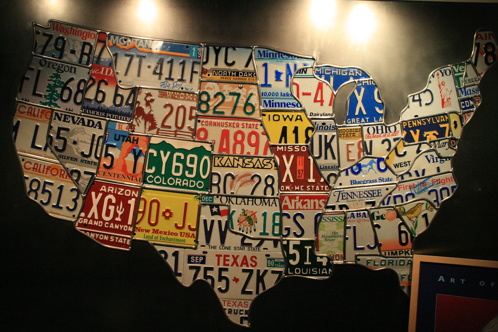 License plate art Carmel CA License plate art Carmel C… Flickr