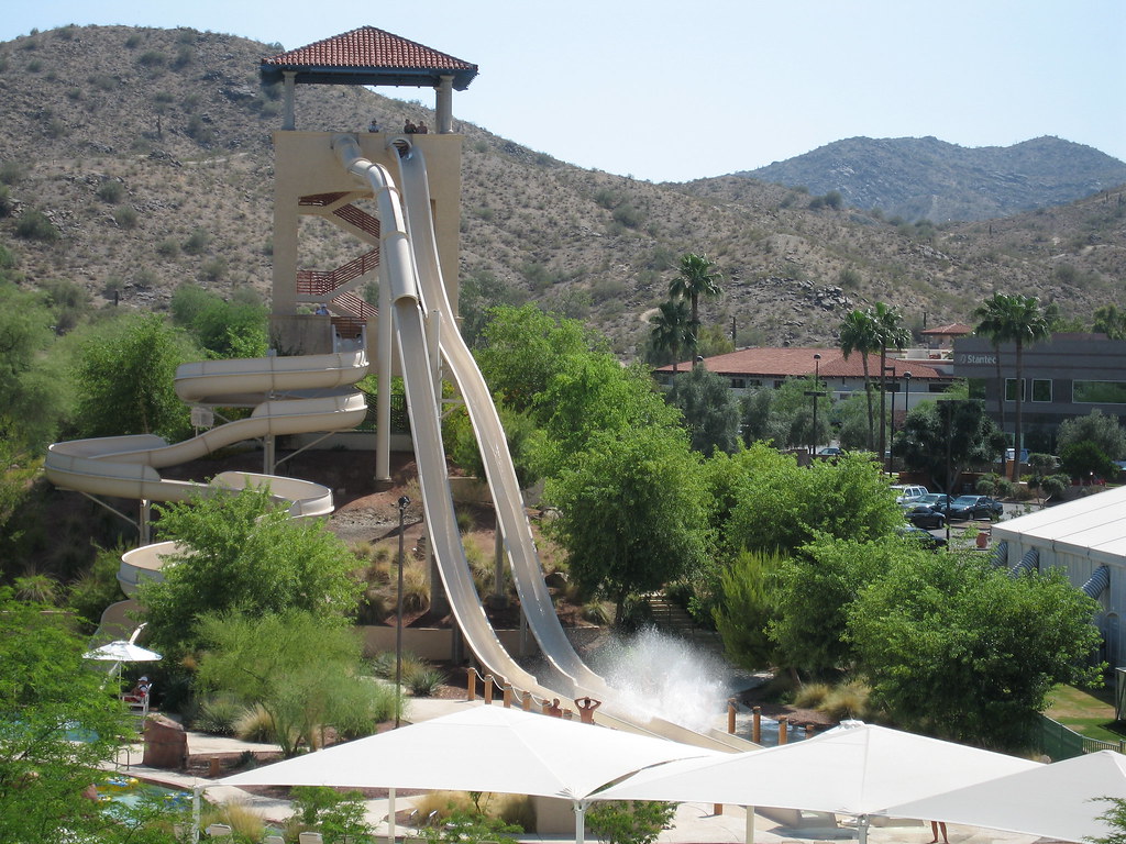 The Oasis Water Slides The Pointe South Mountain Resort ha… Flickr