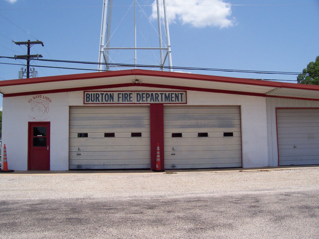 Burton, TX VFD Station FiremanRW Flickr