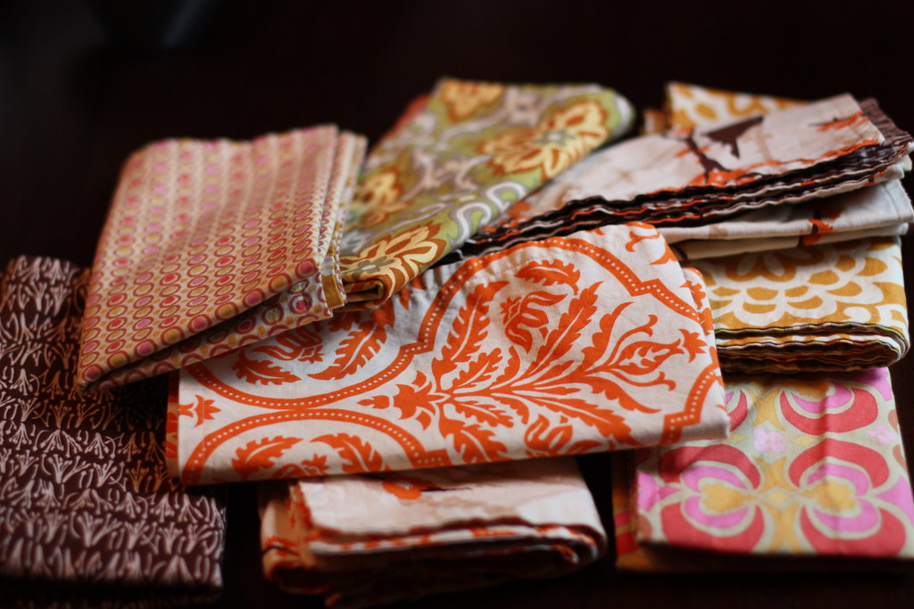 Homemade napkins AmyK! Flickr