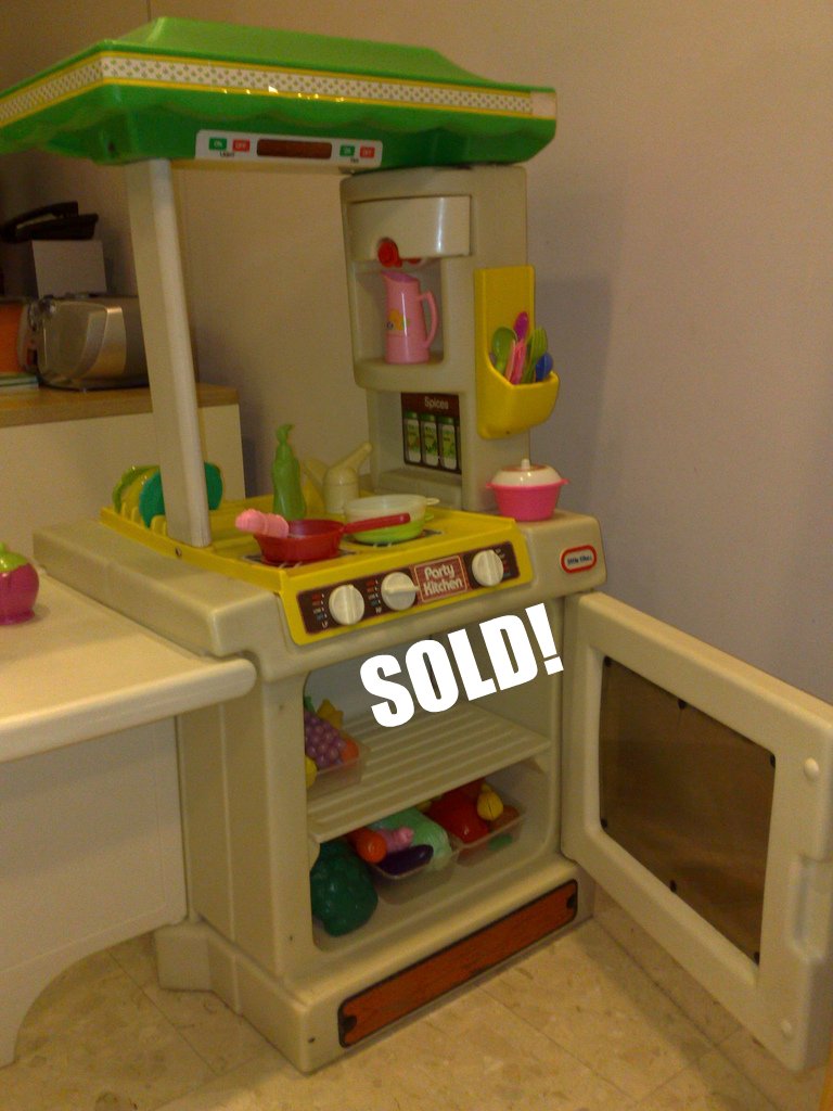 Little Tikes Party Kitchen pic 2 SOLD! Vintage Little