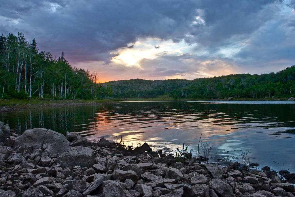 Lake Near Zion Kolob Terrace Lake near Zion National Park.… Flickr
