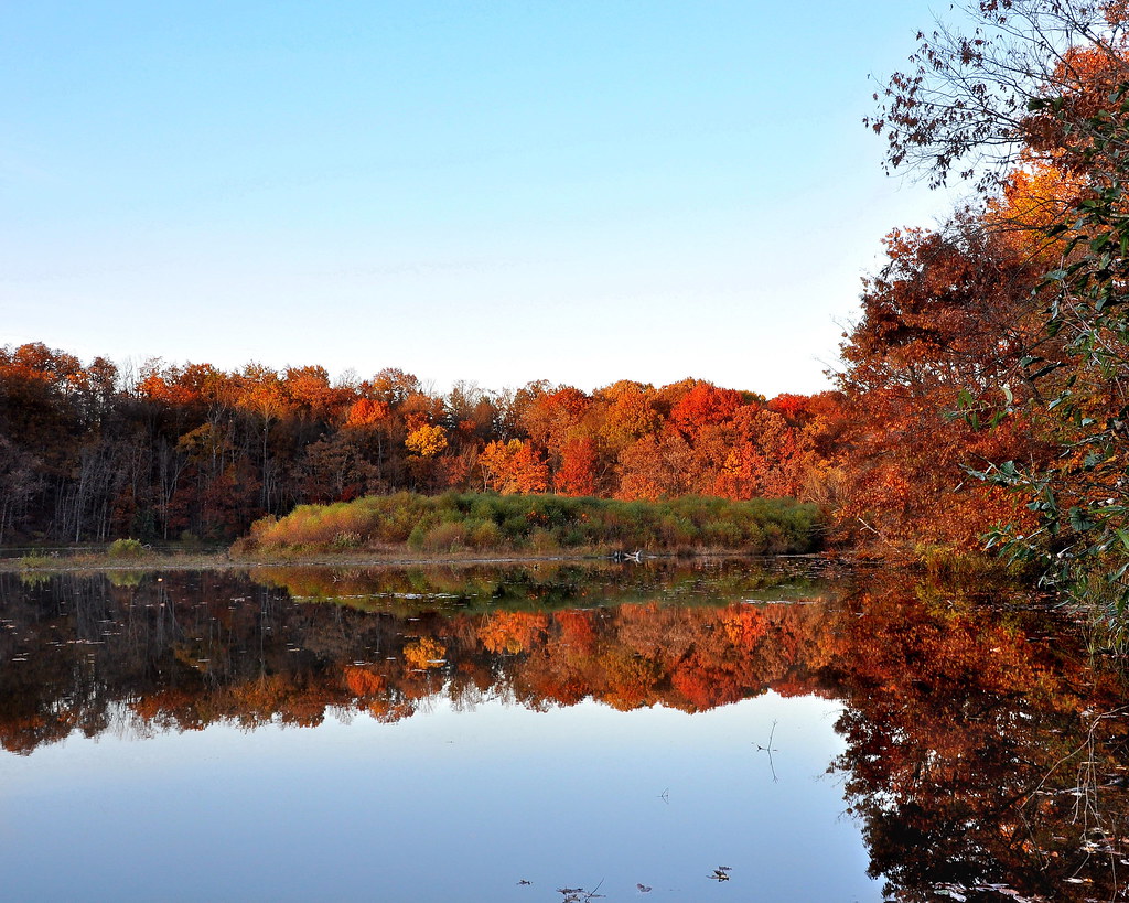 Fading Autumn Sunlight Hinckley Reservoir. Hinckley, Ohio.… Flickr