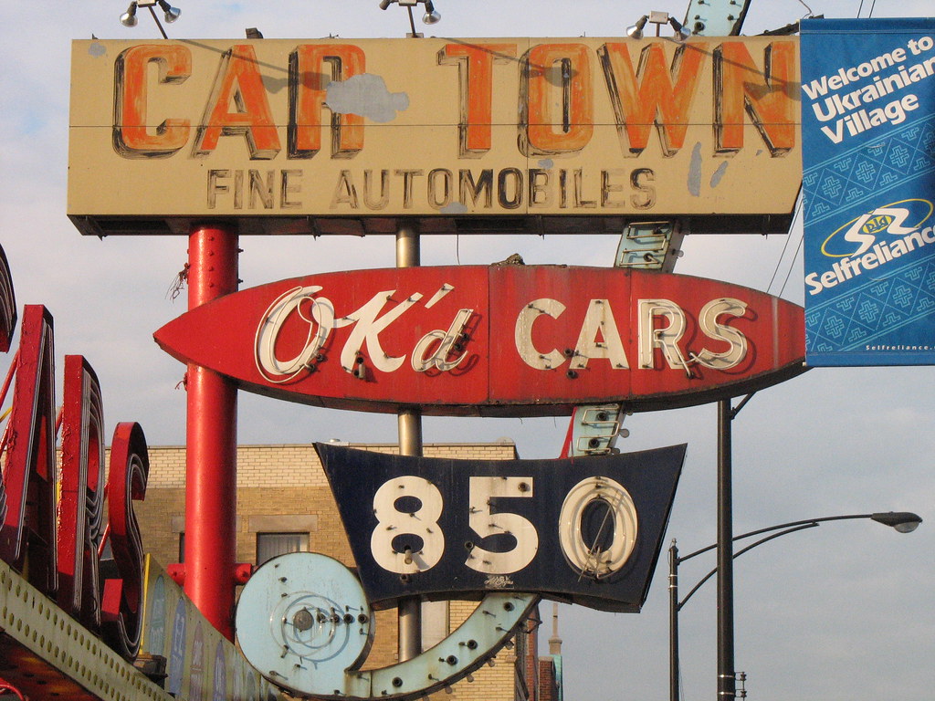 Car Dealership on Western Ave David Hilowitz Flickr