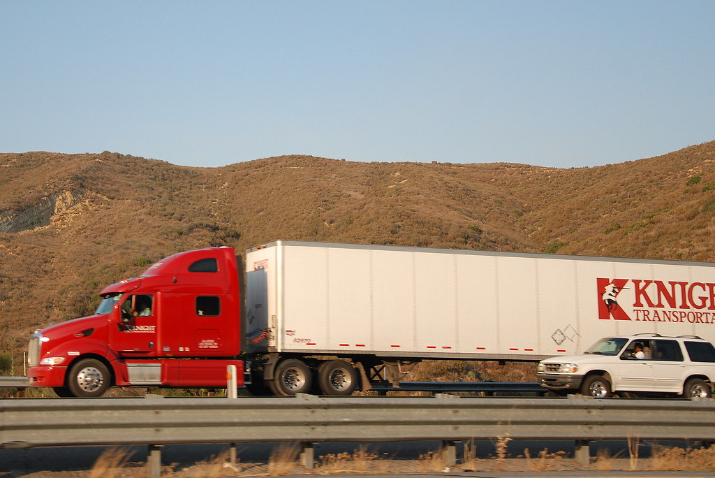 KNIGHT TRANSPORTATION PETERBILT BIG RIG TRUCK (18 WHEELE… Flickr
