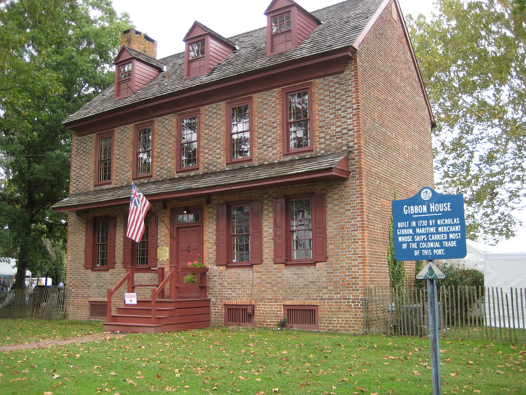 Gibbons House, Greenwich, NJ One of many historic houses i… Flickr