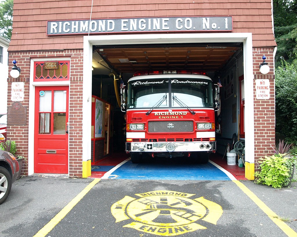 Richmond Engine 1 Volunteer Fire Department Firehouse, Ric… Flickr