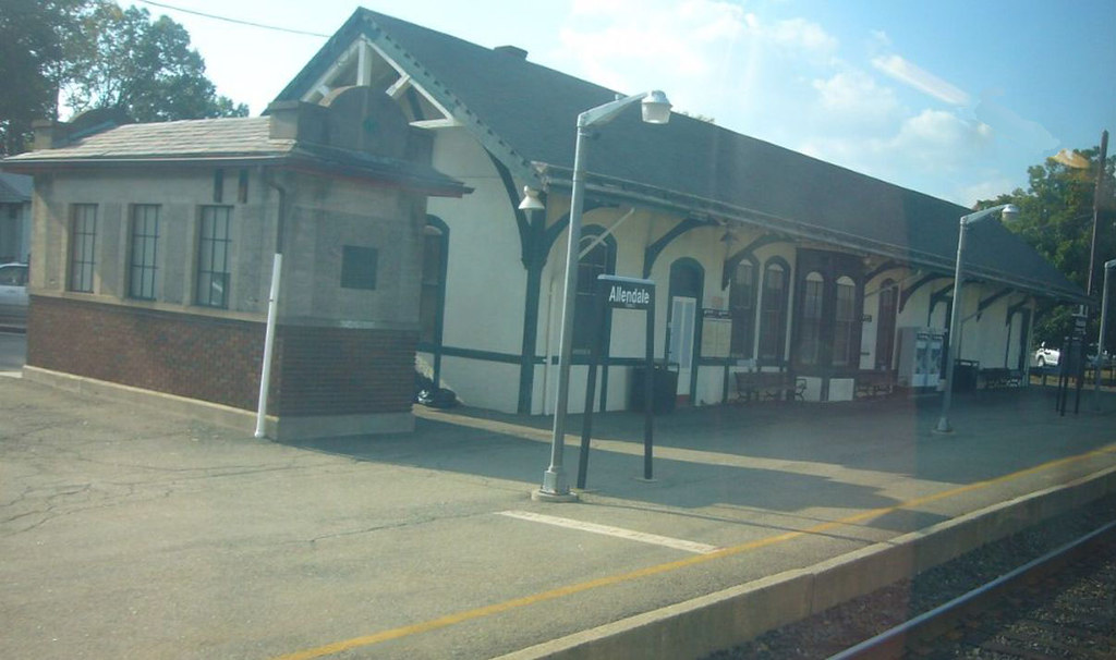 NJ Transit Allendale station Built 1870, Erie Railroad. Flickr
