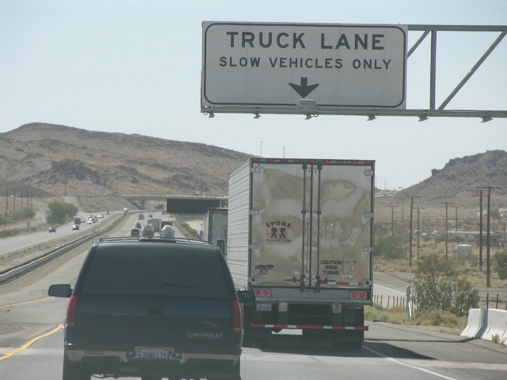 Truck Lane, Freeway 15, Southbound Truck Lane, Freeway 15,… Flickr