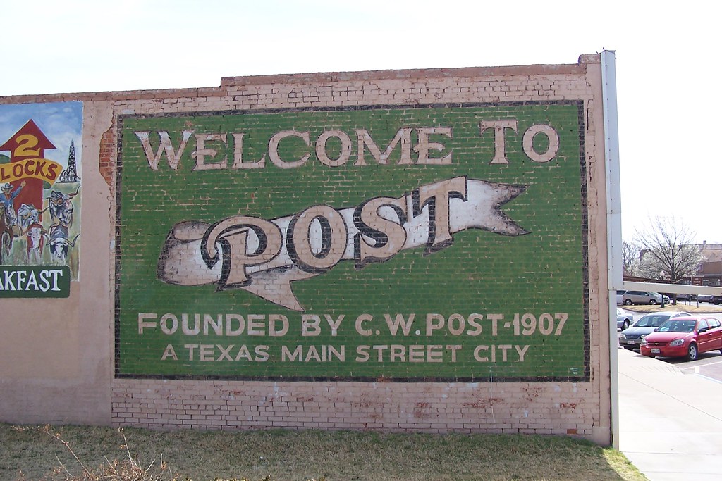 to Post Post, Texas J. Stephen Conn Flickr