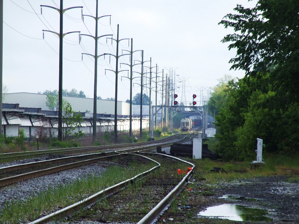 Leestown Road Tracks View On Black See where this picture … Flickr