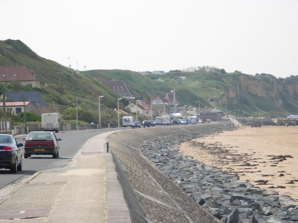 Image De Plage Omaha Beach Green Dog Sector