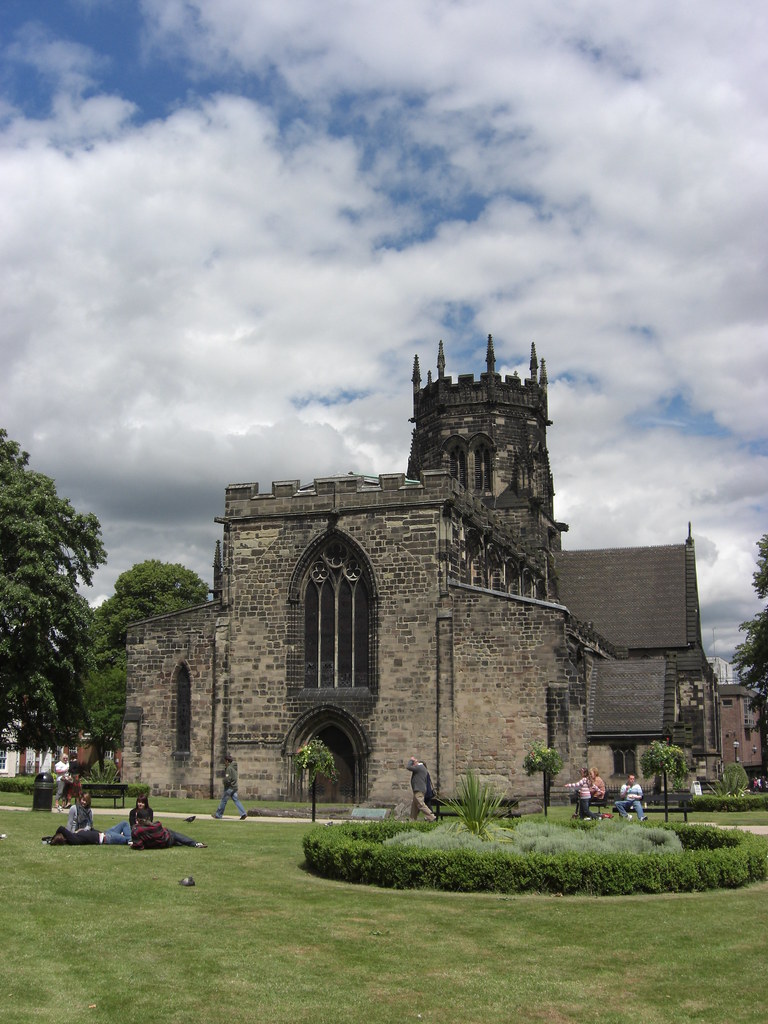 St Mary's church Stafford The old church in Stafford town … Flickr