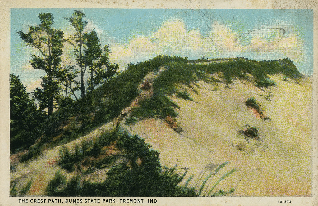 The Crest Path, Dunes State Park, 1931 Tremont, Indiana Flickr