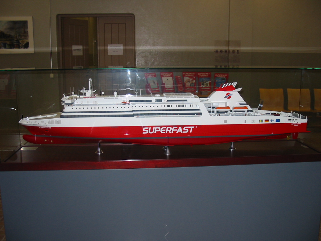 Model of the Superfast Ferry, Hanko to Rostock jackwubios Flickr