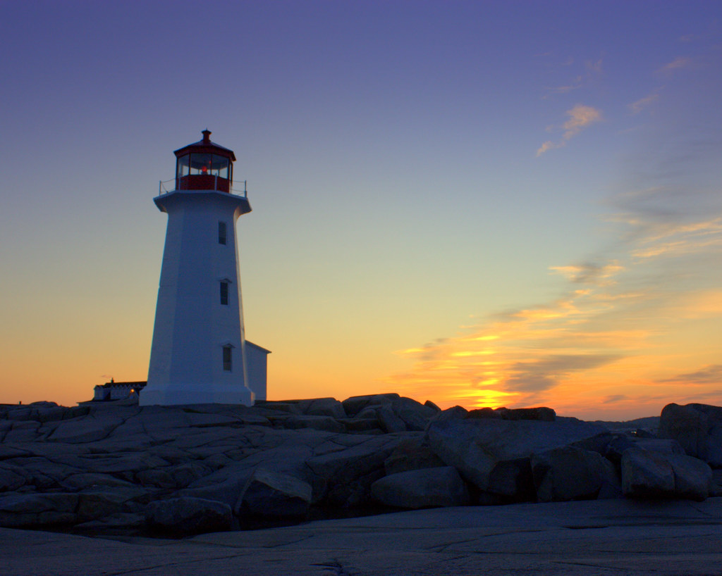 Sunrise at Peggy's Cove Sunrise at Peggy's Cove Flickr