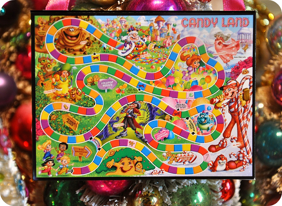 Candy Land Game Board Ornament eklektick Flickr