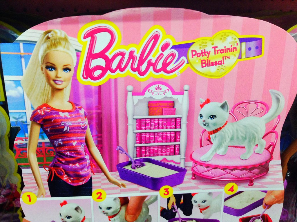 Barbie Barbie Potty Training Blissa "Barbie's Peeing Cat" … Flickr