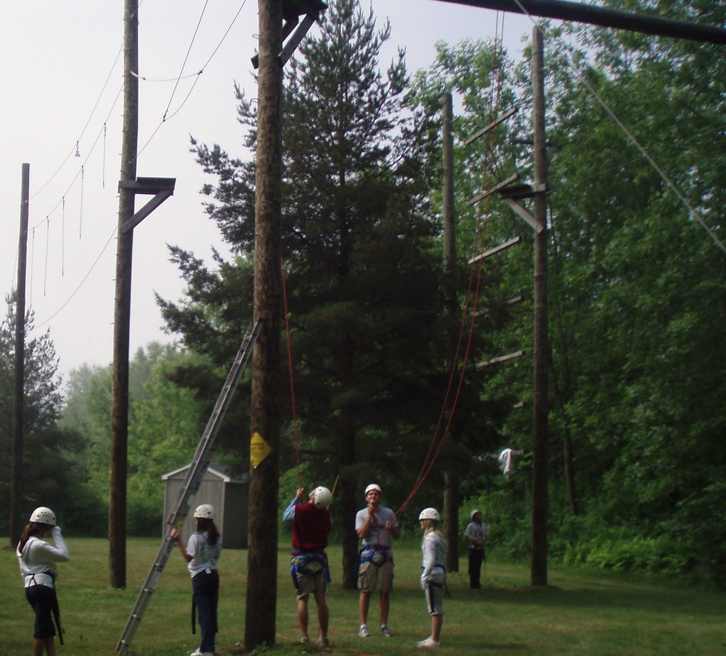 High Ropes Course Buffalo NY CreateLearningTeam Building… Flickr