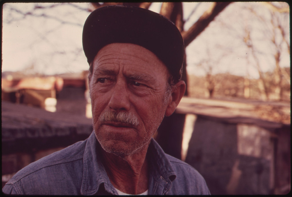 Farmer Who Raises Gamecocks near Leakey, Texas, and San Antonio, 12/1973 a photo on Flickriver