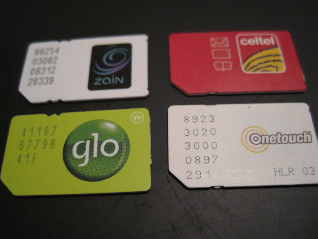 African SIM Cards: Glo Celtel MTN OneTouch Zain | Read more … | Flickr