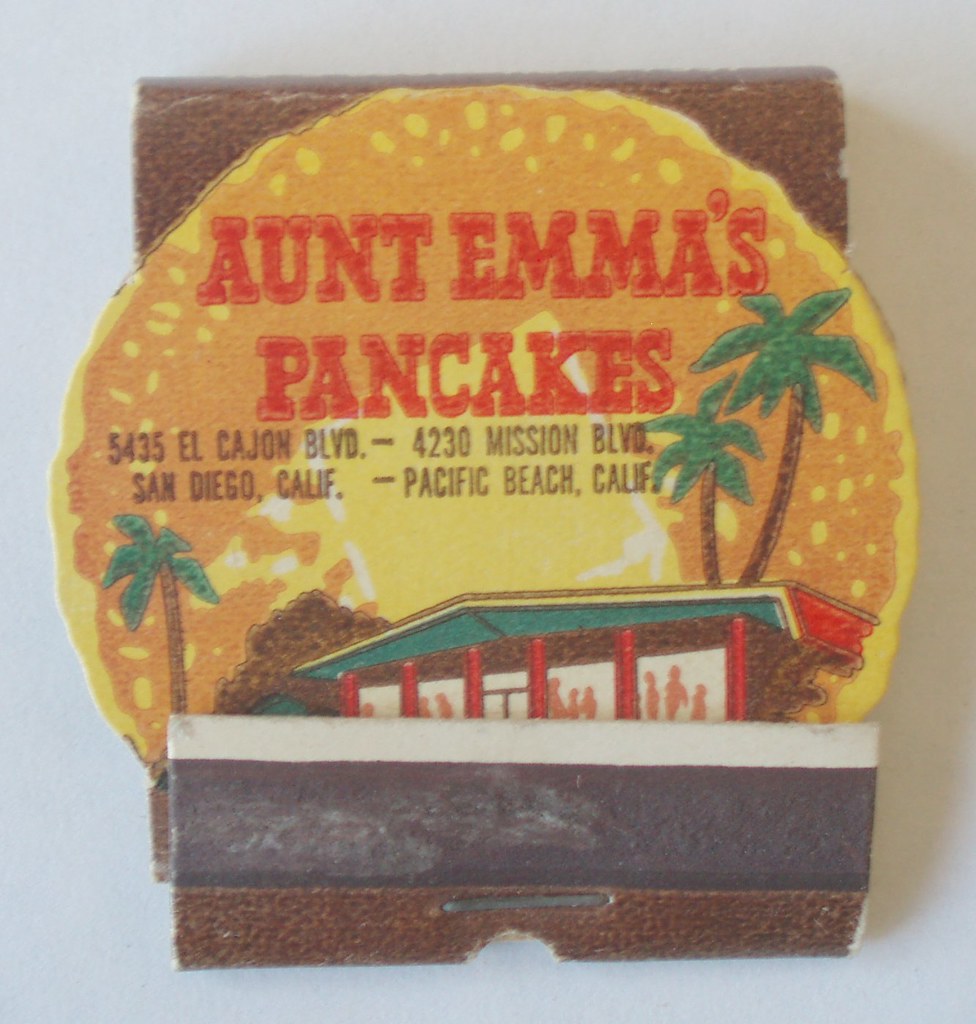 AUNT EMMA'S PANCAKES SAN DIEGO & EL CAJON CALIF. Frank Kelsey Flickr