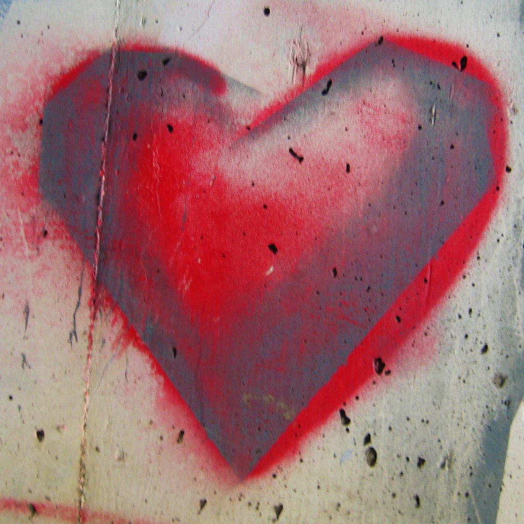 Spray Paint Heart Kate J Flickr