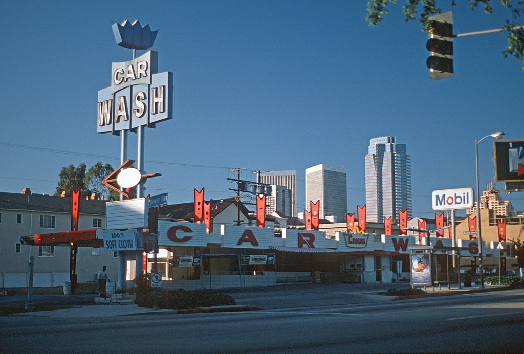 Car Wash, Century City Pico at Beverly Glen, Century City Flickr