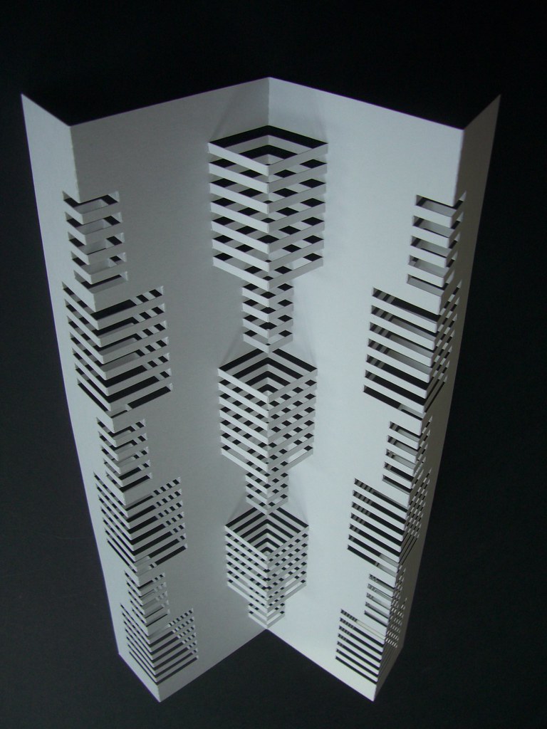 3 spine concertina fold a standardized series where all ge… Flickr