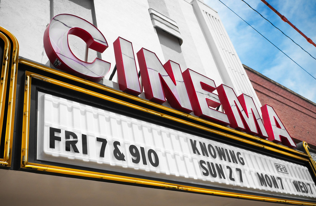 marquee, Downtown Cinema Theatre (1937), 142 North Main St… Flickr