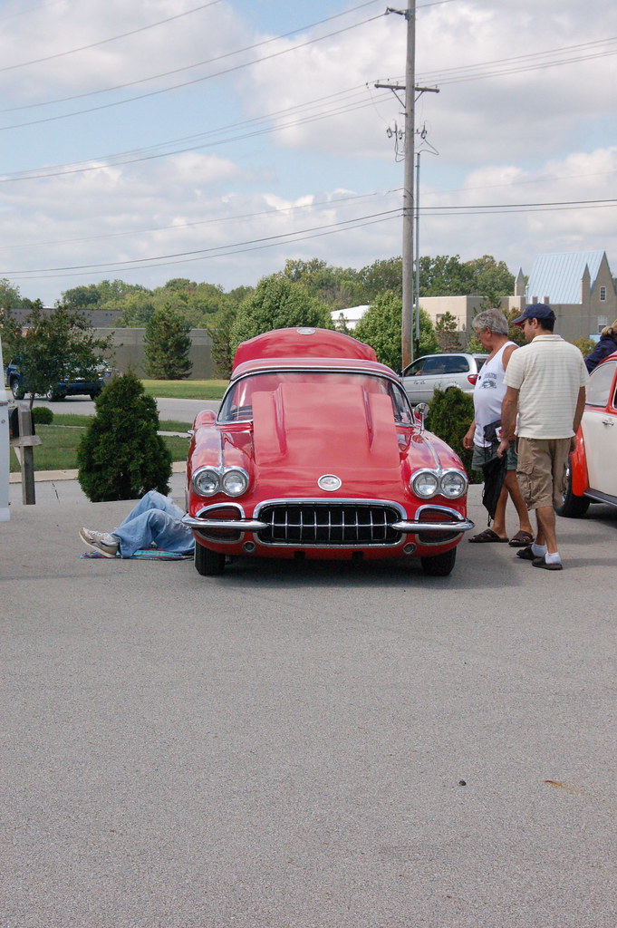 Fishers Car Show A typical sight at any car show... someon… Flickr