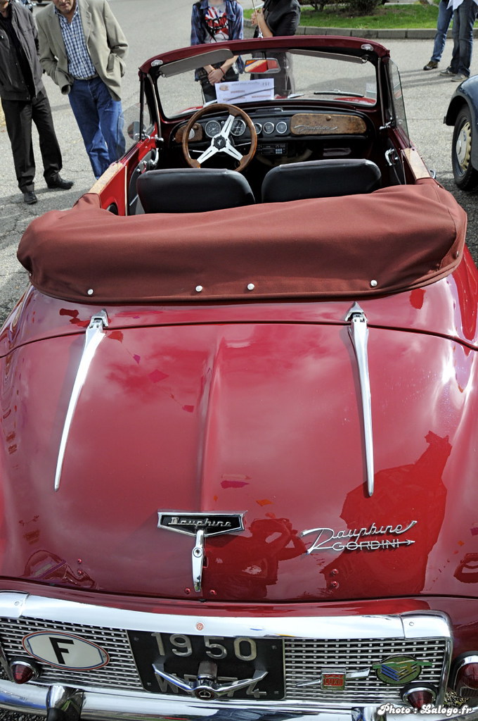 Renault Dauphine Gordini Cabriolet Lalogo.fr all rights… Flickr