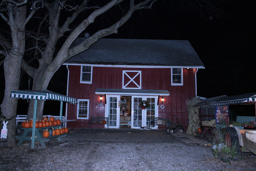 Cutchogue Village Farms at night katie loper Flickr