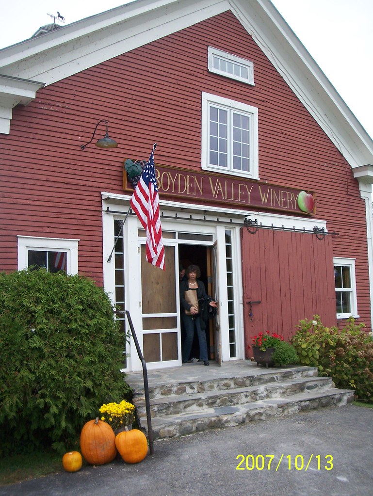 Boyden Valley Winery Route 104 near Cambridge, Vermont. Th… Flickr