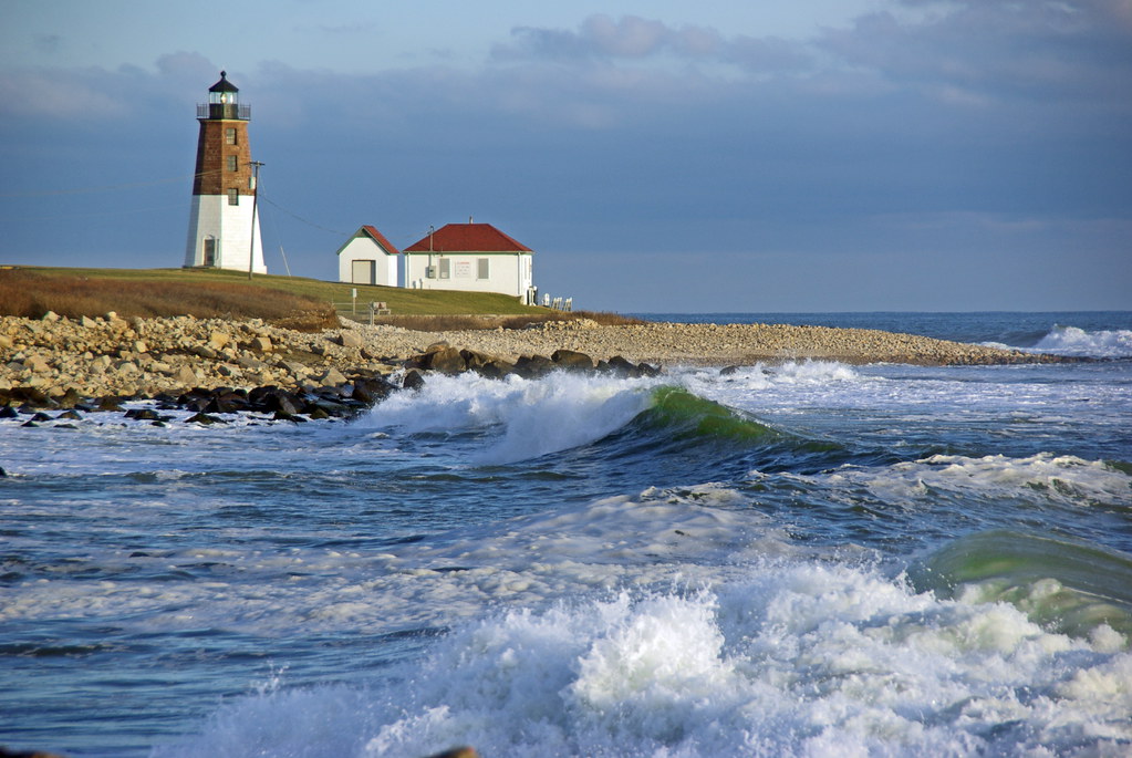 Point Judith Light 3 Point Judith Light is situated on Poi… Flickr