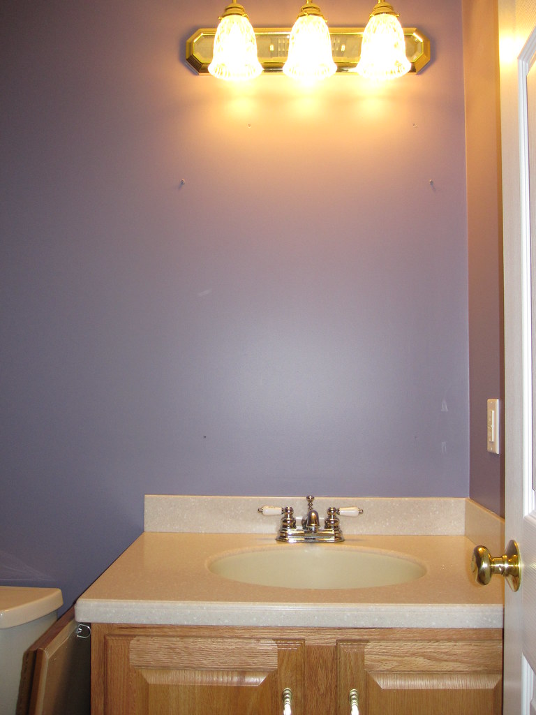 New 1/2 Bath Paint Benjamin Moore Tropical Dusk 211740 Sarah Flickr
