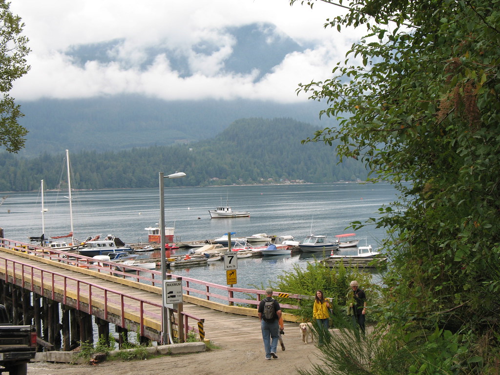 Gambier Island boat landing Gayle Esterly Flickr