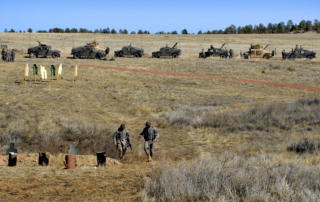Camp Guernsey training March 2009 Pfc. Spencer Otto, left,… Flickr