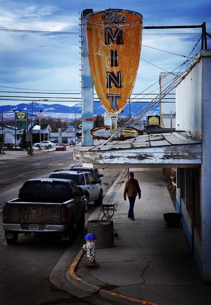 The Mint White Sulphur Springs, MT view on black at fluidr… Flickr