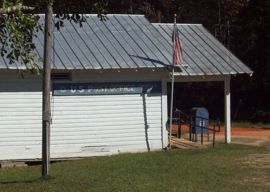 Campbell Post Office Campbell ,Alabama has it's own Post O… Flickr