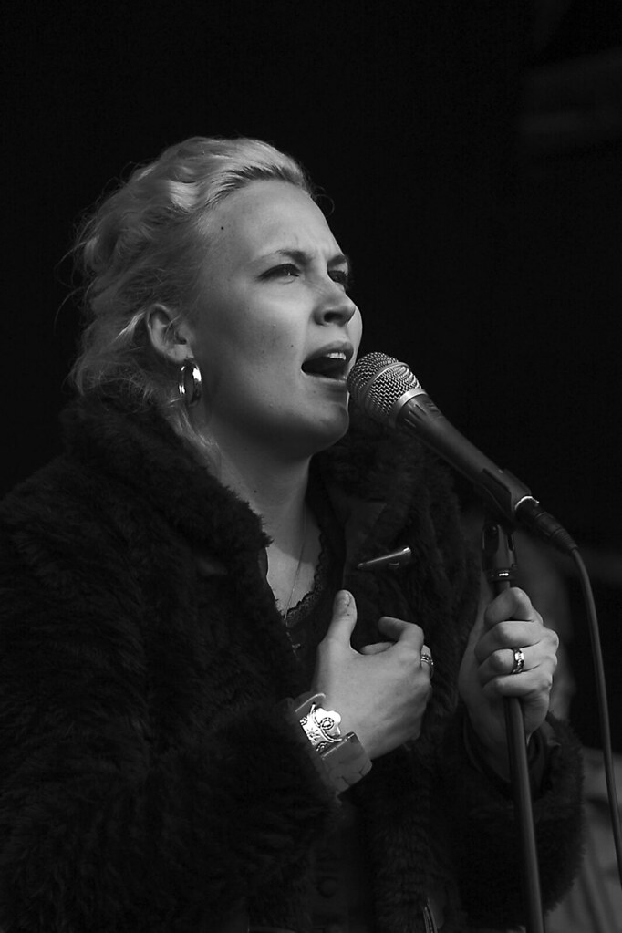 Helsinki 23.5.2009 Jippu, a very popular Finnish singerso