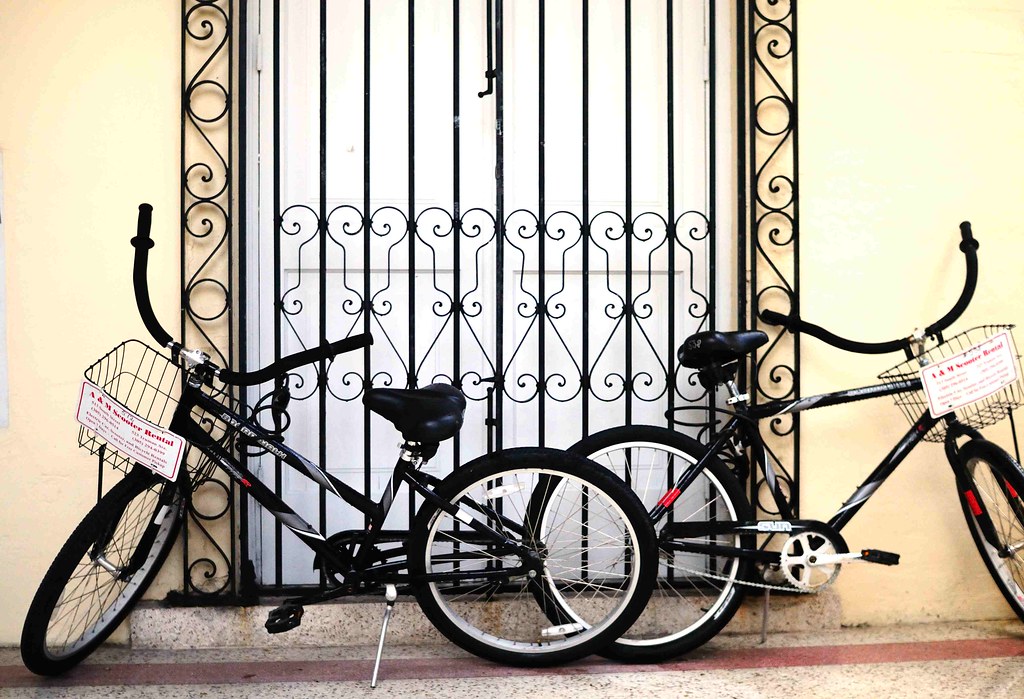 Two Rental Bikes in Key West This is a simple image of two… Flickr