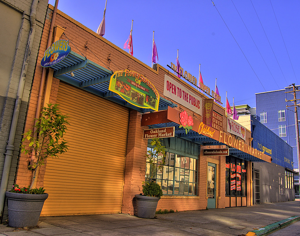 Oakland Flower Market Demond Henderson Flickr