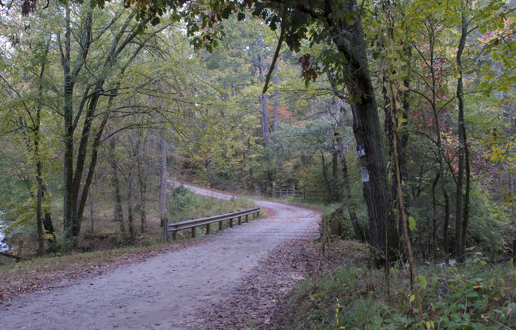 Country Road This road is at the Padgett Mill Pond in Bate… Flickr