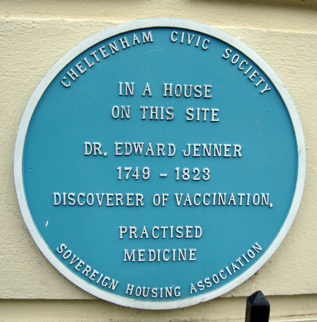 Cheltenham Dr. Edward Jenner. bazzadarambler Flickr
