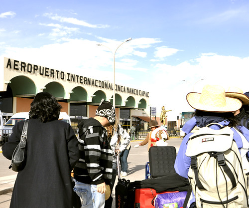 living now the Juliaca Airport to go by bus to Puno, our f… Flickr