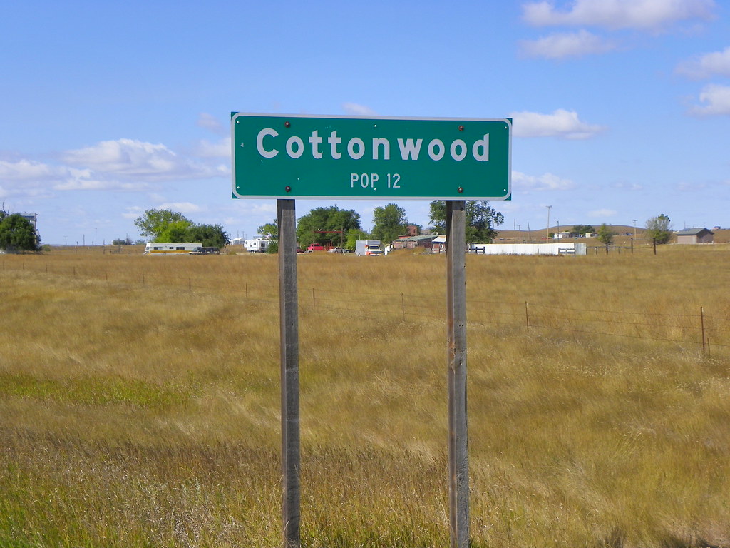 Cottonwood City Limits Cottonwood, Jackson County, South D… Flickr